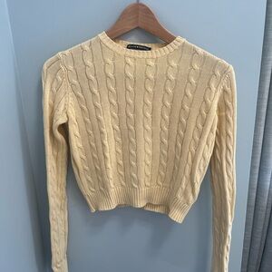 Brandy Melville Yellow Sweater